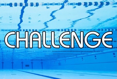 Poster for the December swim distance challenge
