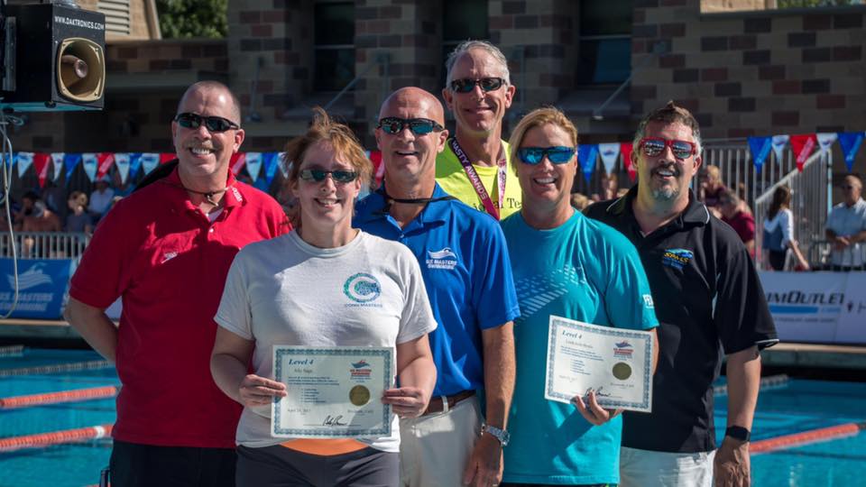 USMS Level 4 certified coaches