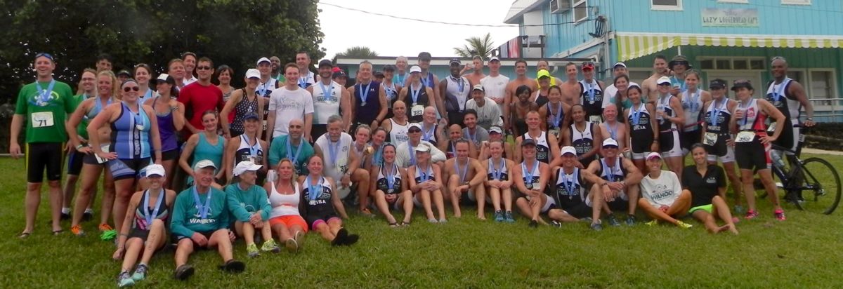 Wahoo Triathlon Club members at the 2015 Loggerhead Triathlon
