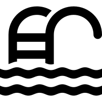Pool ladder icon